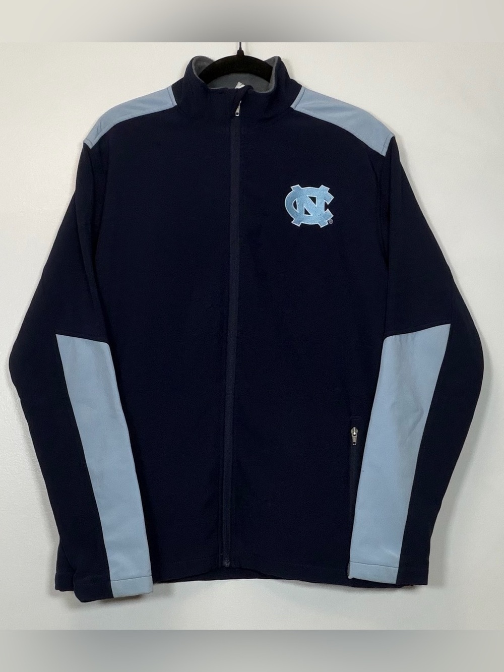 NC Tar Heels Knights Apparel Gray Fleece Jacket